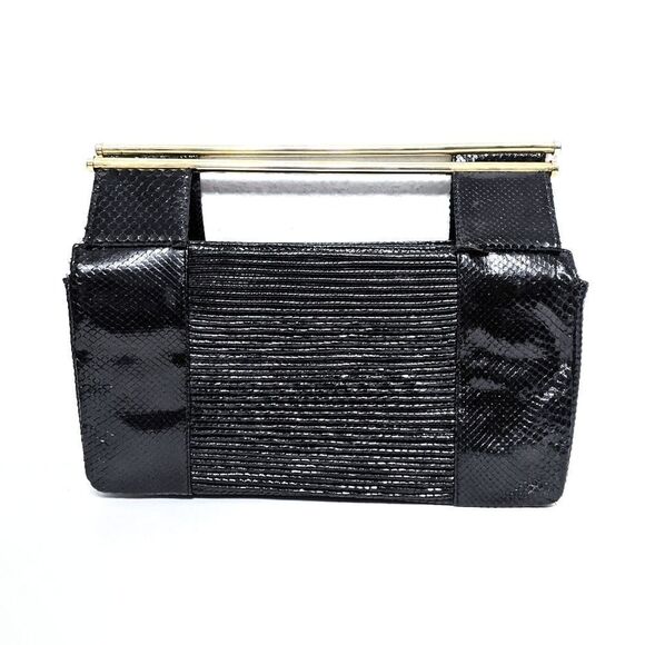 SUSAN GAIL Vintage Genuine Snake Skin Handbag - Picture 1 of 8